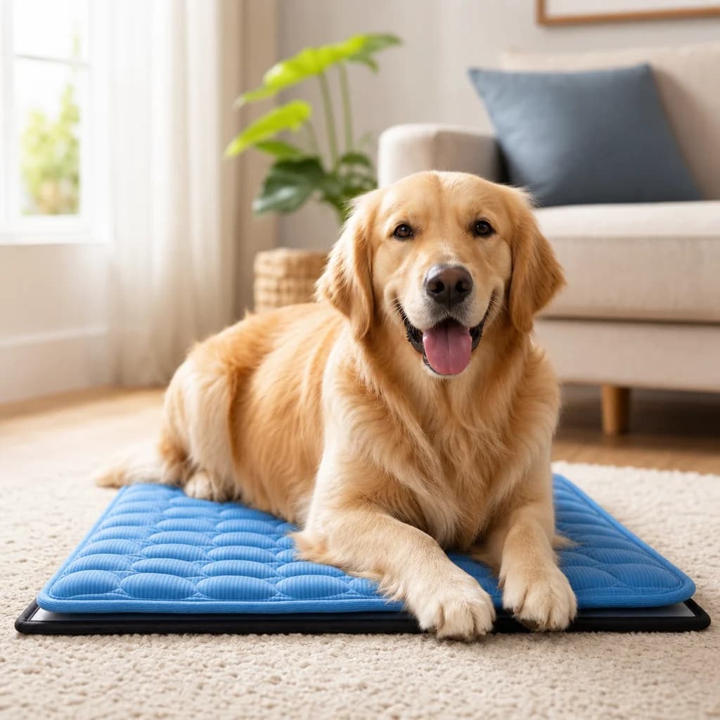 Le Tapis Rafraîchissant Gaspard™ — jusqu'à -10°C de sensation, sans électricité ni eau
