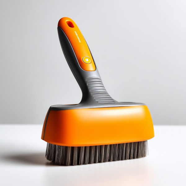La Brosse Anti-Mue Gaspard™ — auto-nettoyante, les poils partent d'un clic